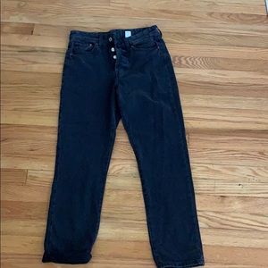 Vintage fit high waist H&M jeans